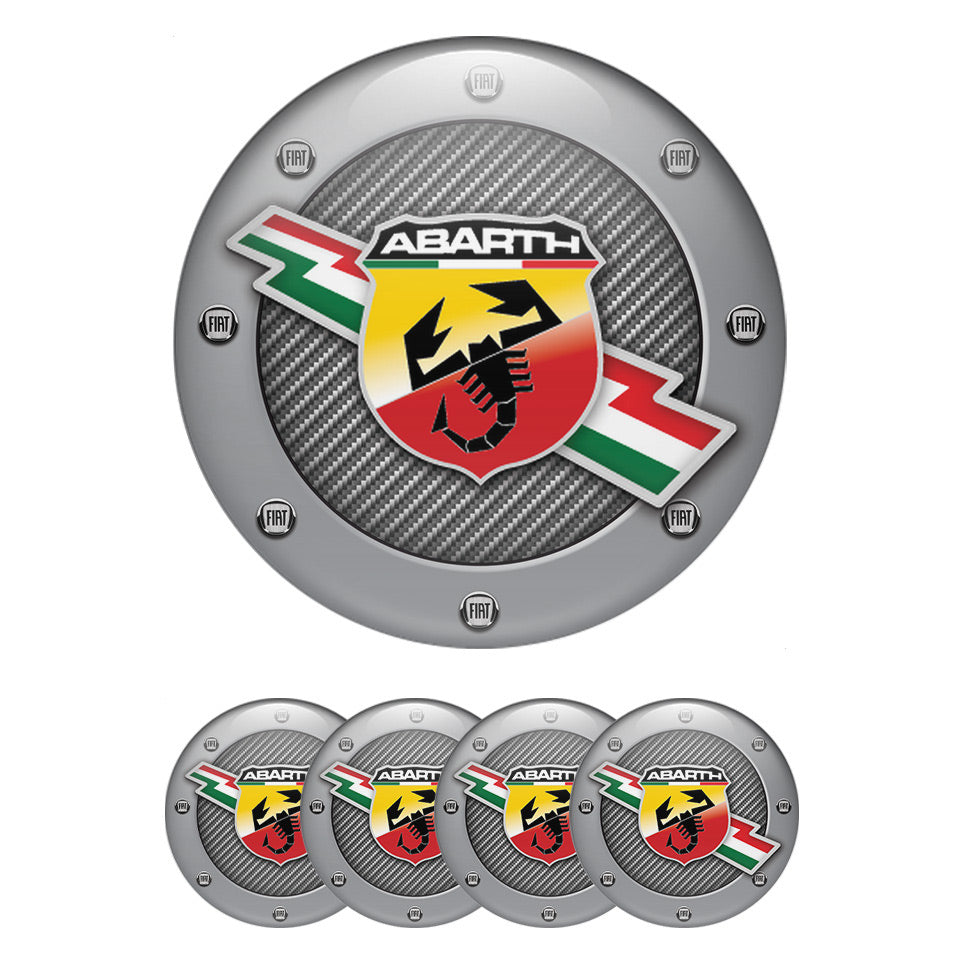 ABARTH Emblems for Wheel Center Caps