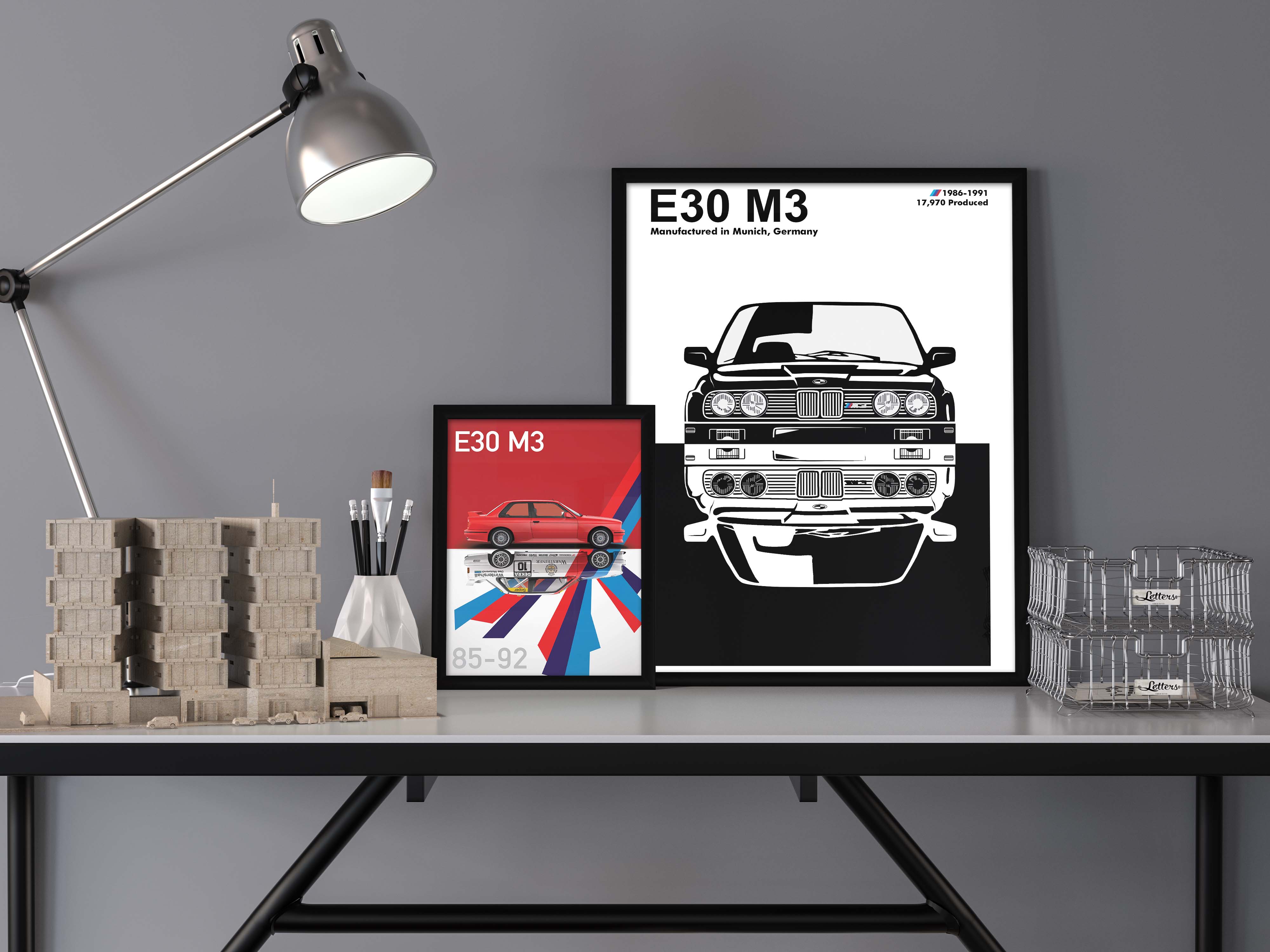 Постер BMW E30 M3 