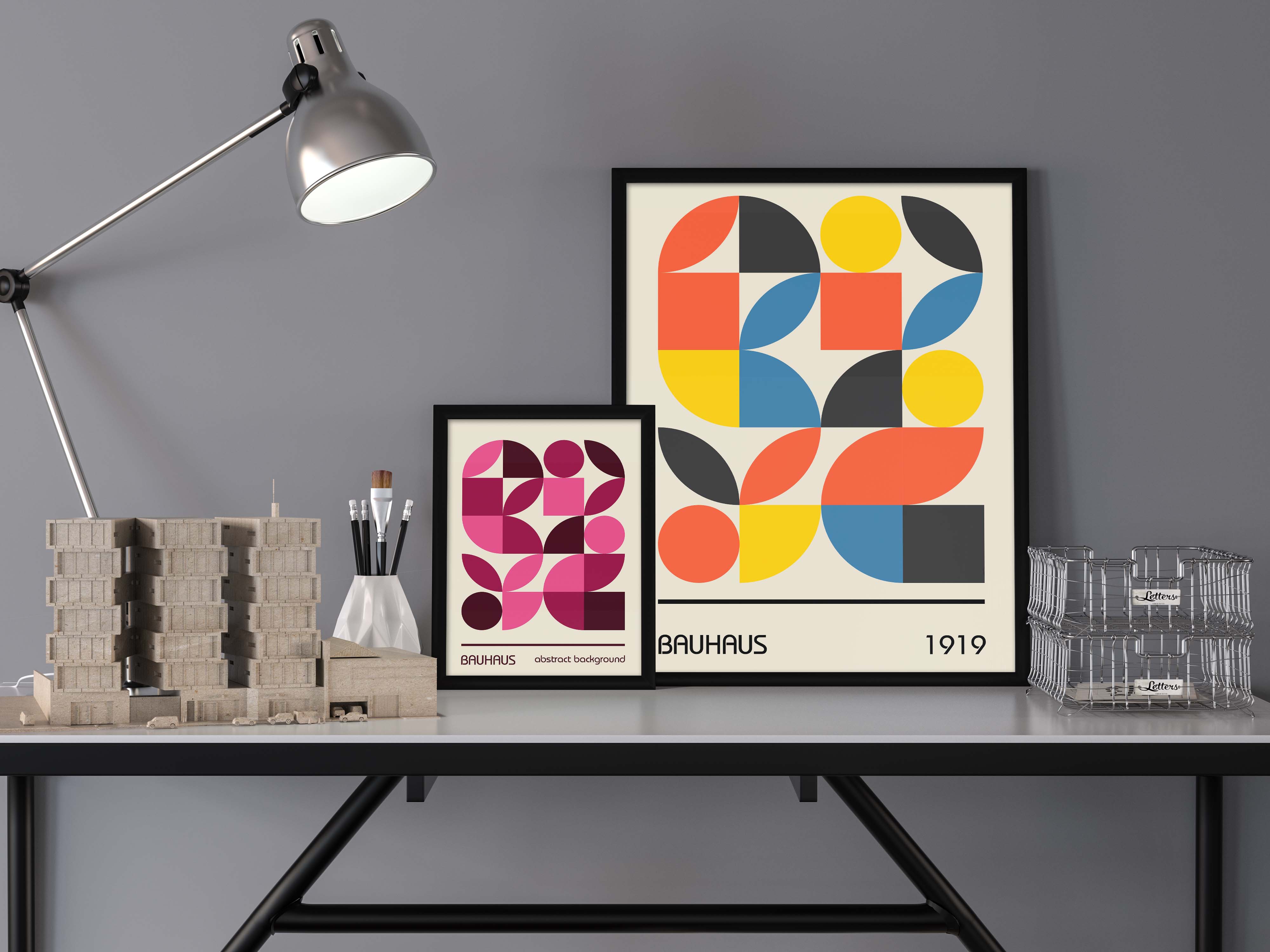 Dynamic Simplicity BAUHAUS Poster