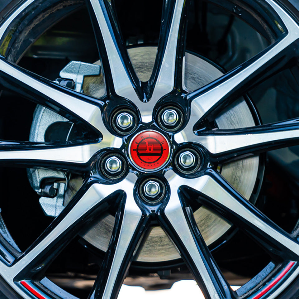 BERTONE Domed Emblems for Center Caps