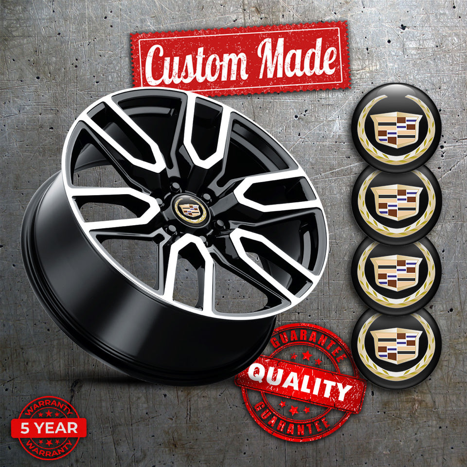 CADILAC Emblems for Wheel Center Caps