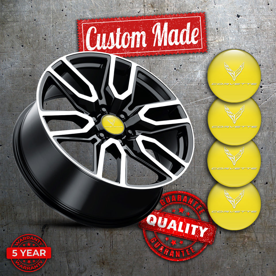 CHEVROLET Silicone Stickers for Wheel Center Caps