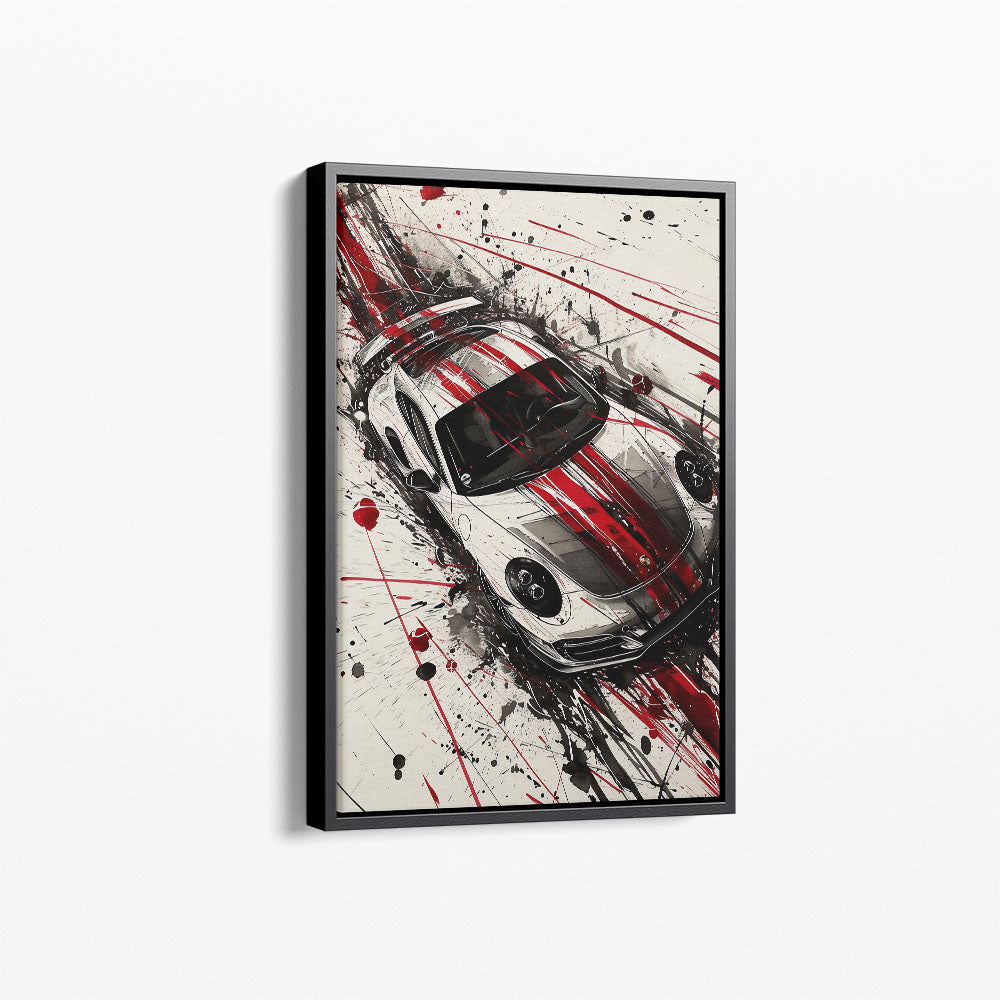 Porsche 911 GT3 RS Sketch Canvas