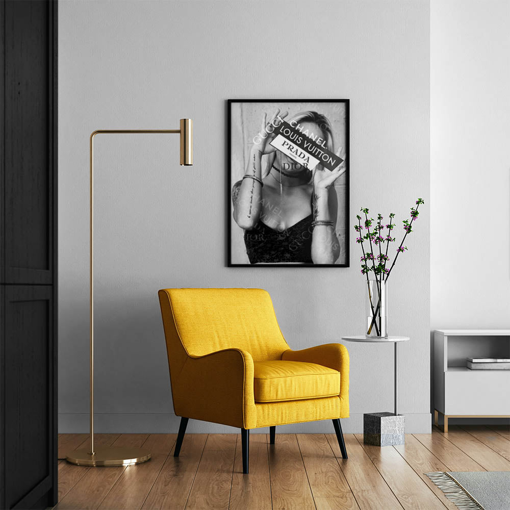 Perfection in Design Fashion Wall Art