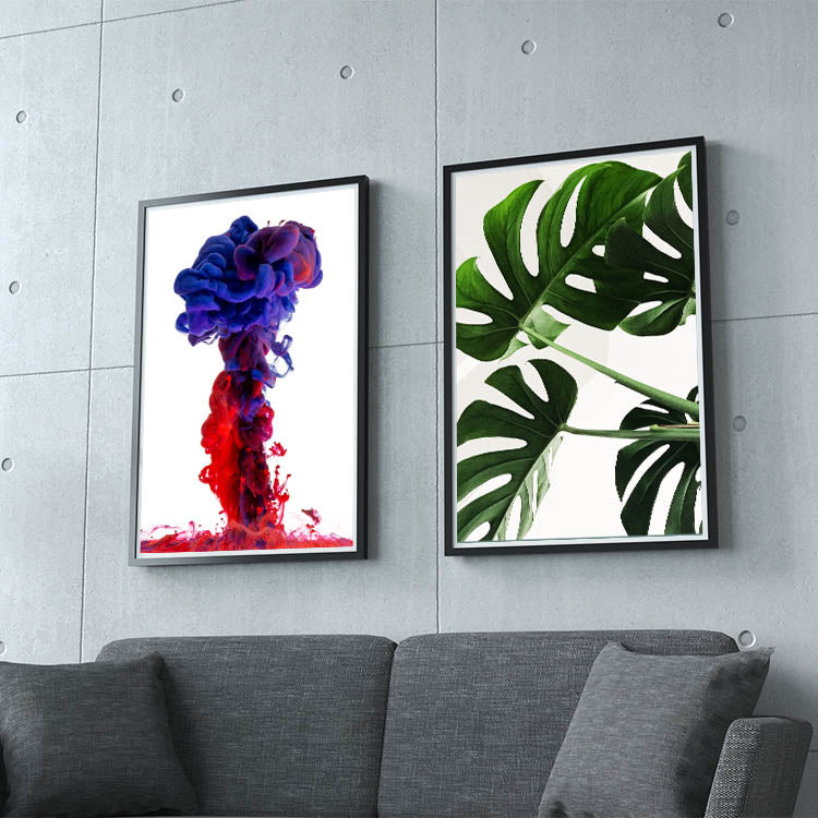 Tropical Leaves Poster