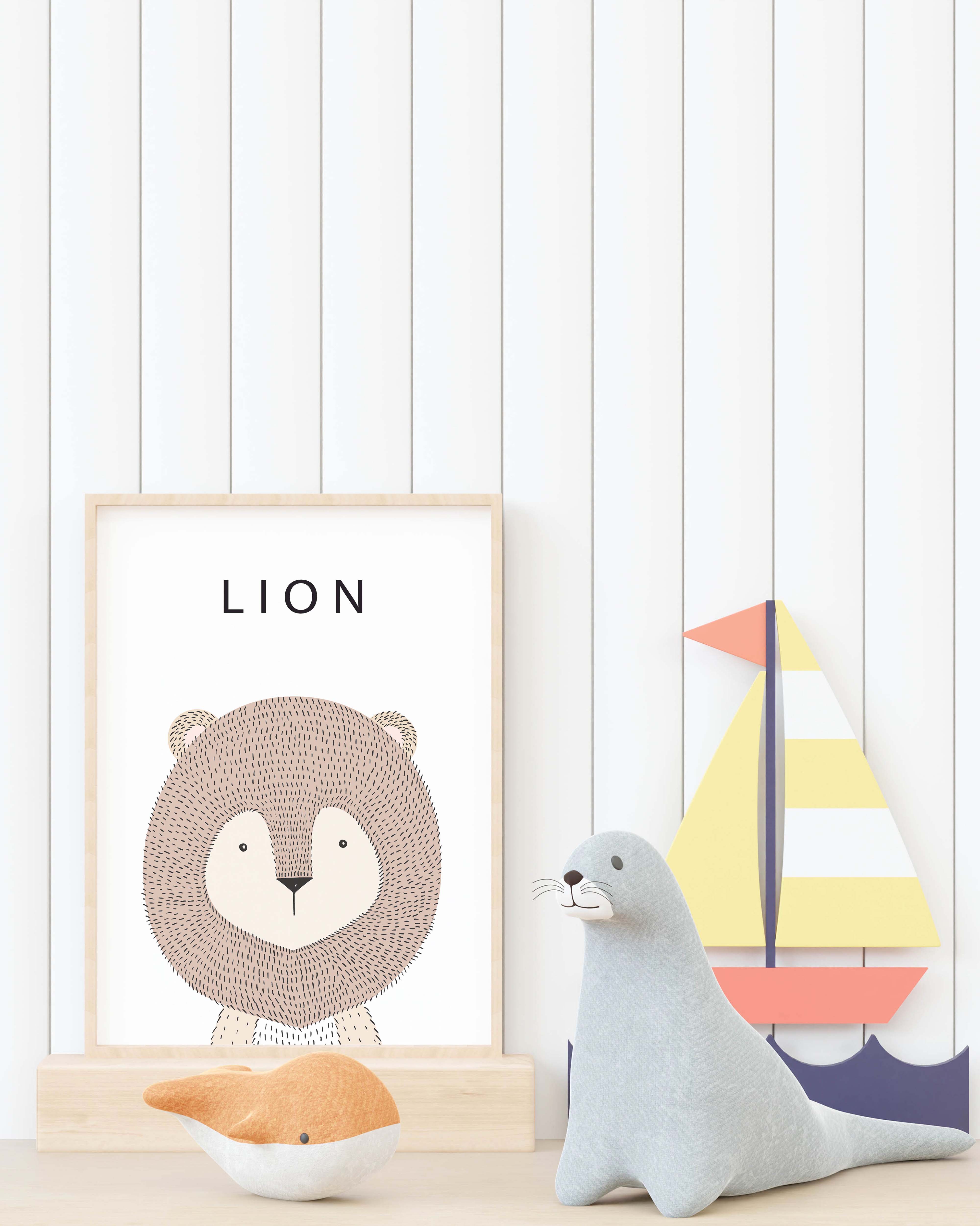 Lion Poster