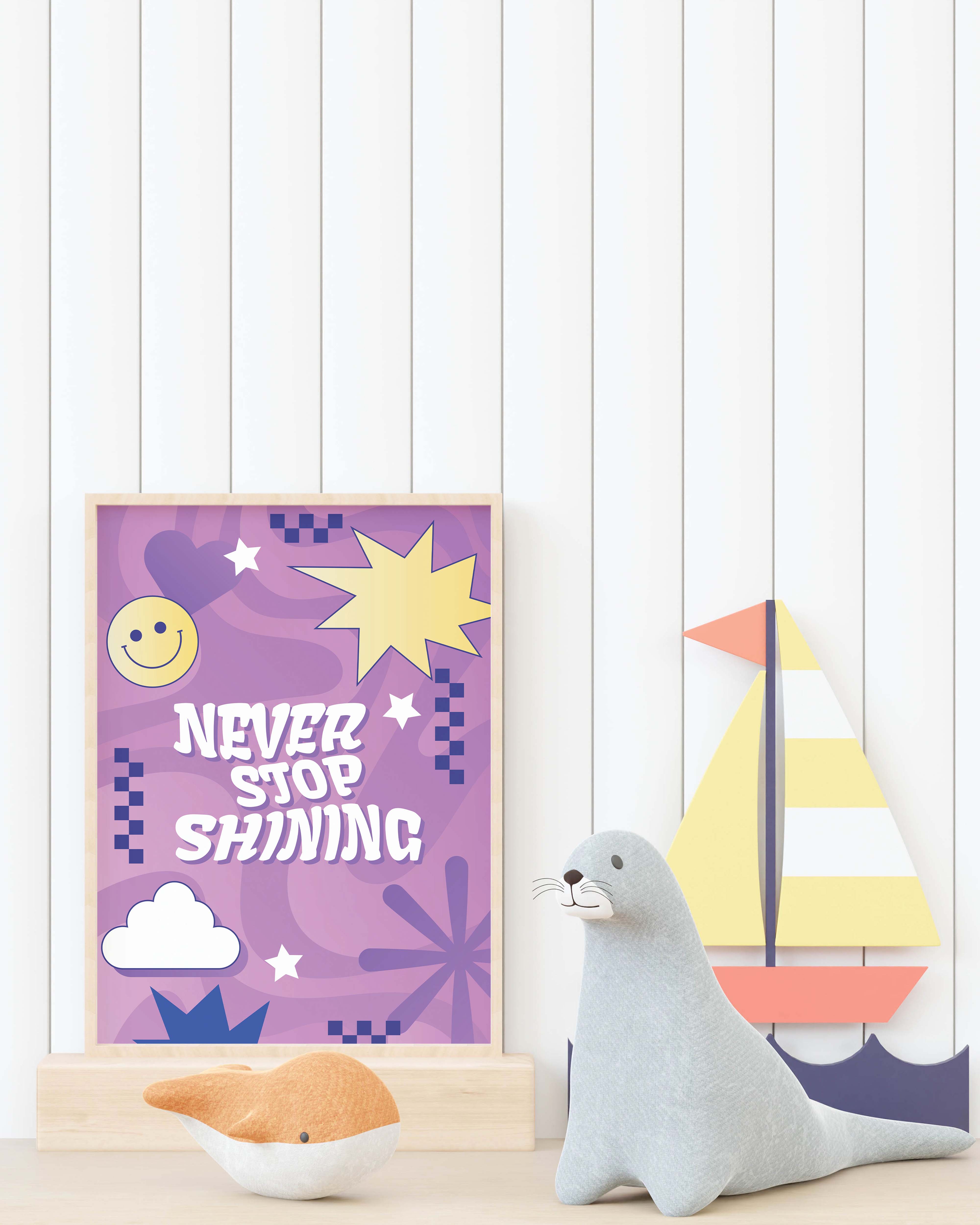 Never Stop Shining Poster