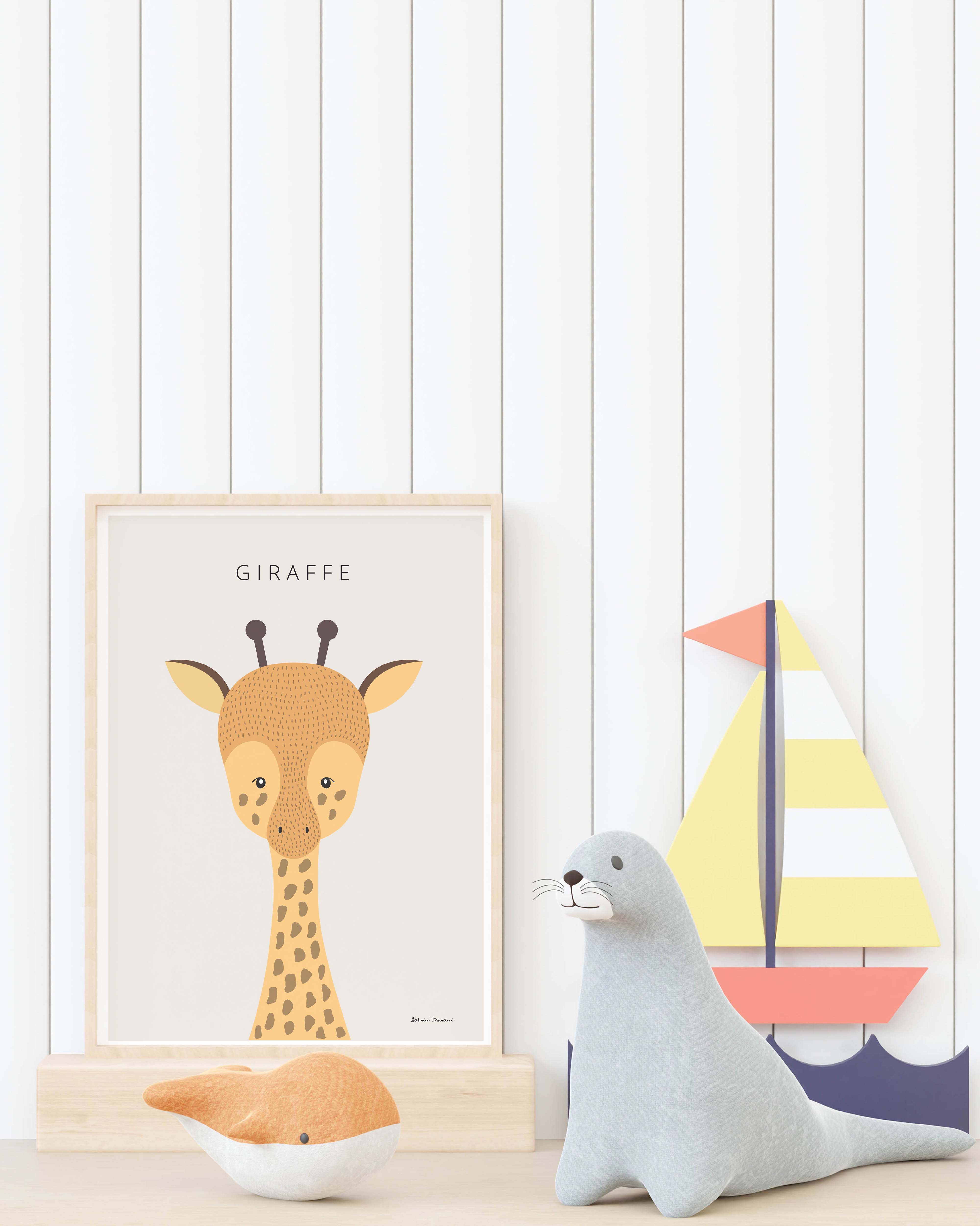 Giraffe Poster