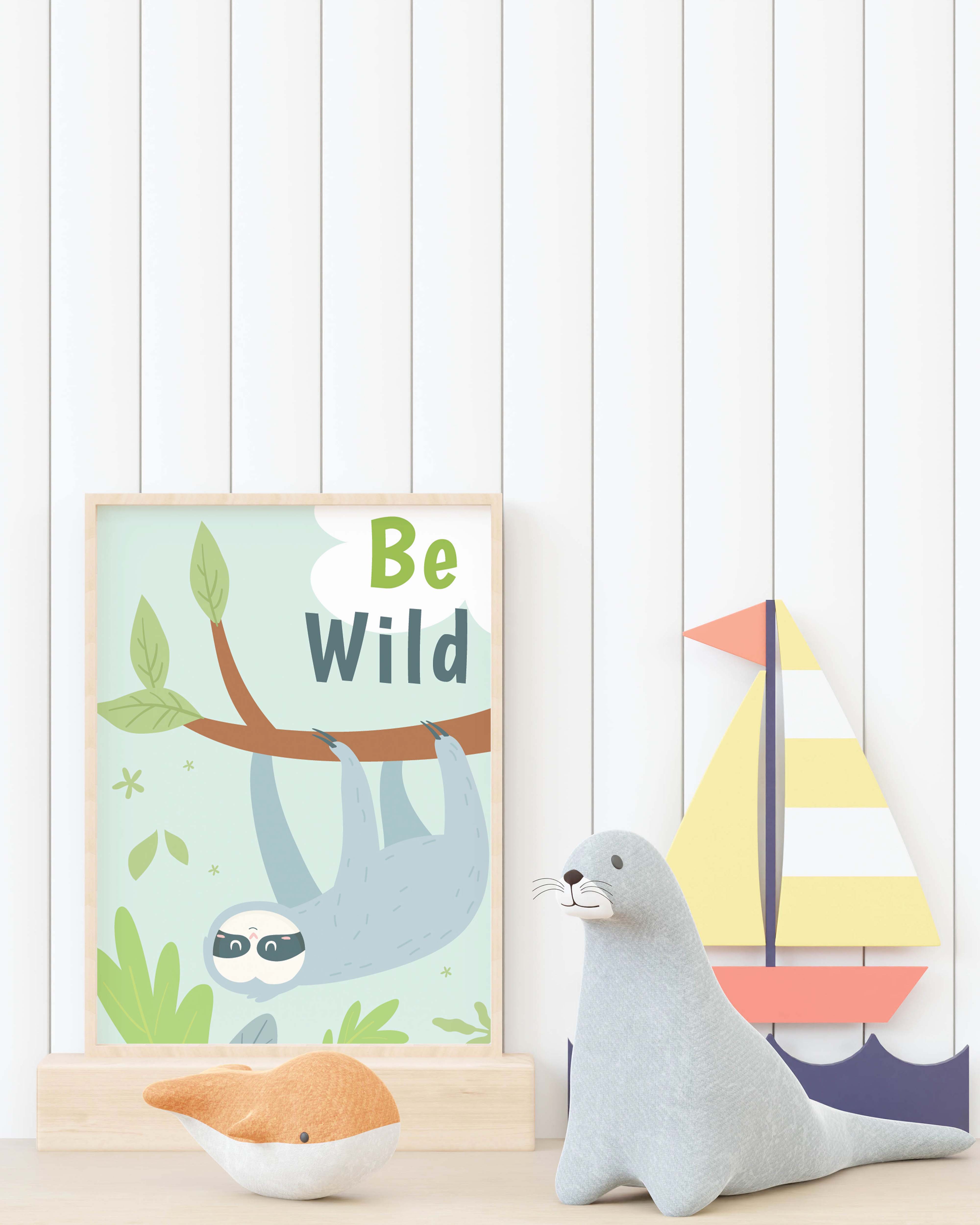 Be Wild Poster