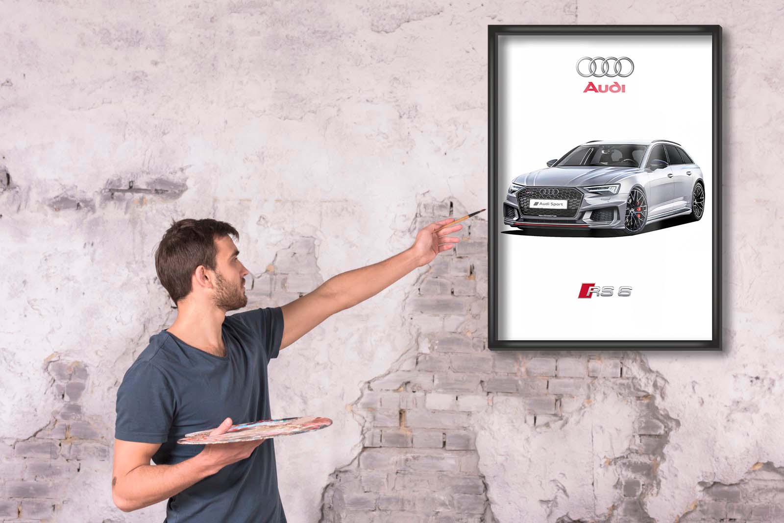 AUDI RS 6 Poster