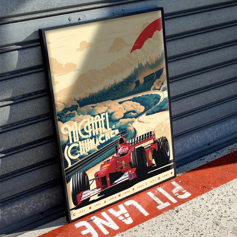 MICHAEL SCHUMACHER Poster