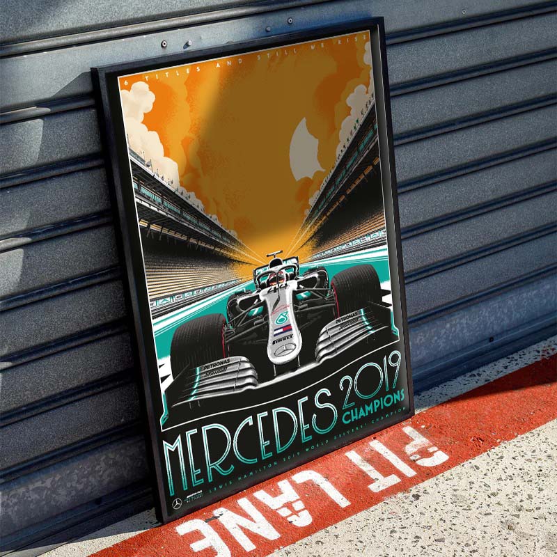 MERCEDES 2019 Poster