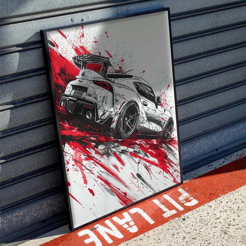 Toyota Supra Poster