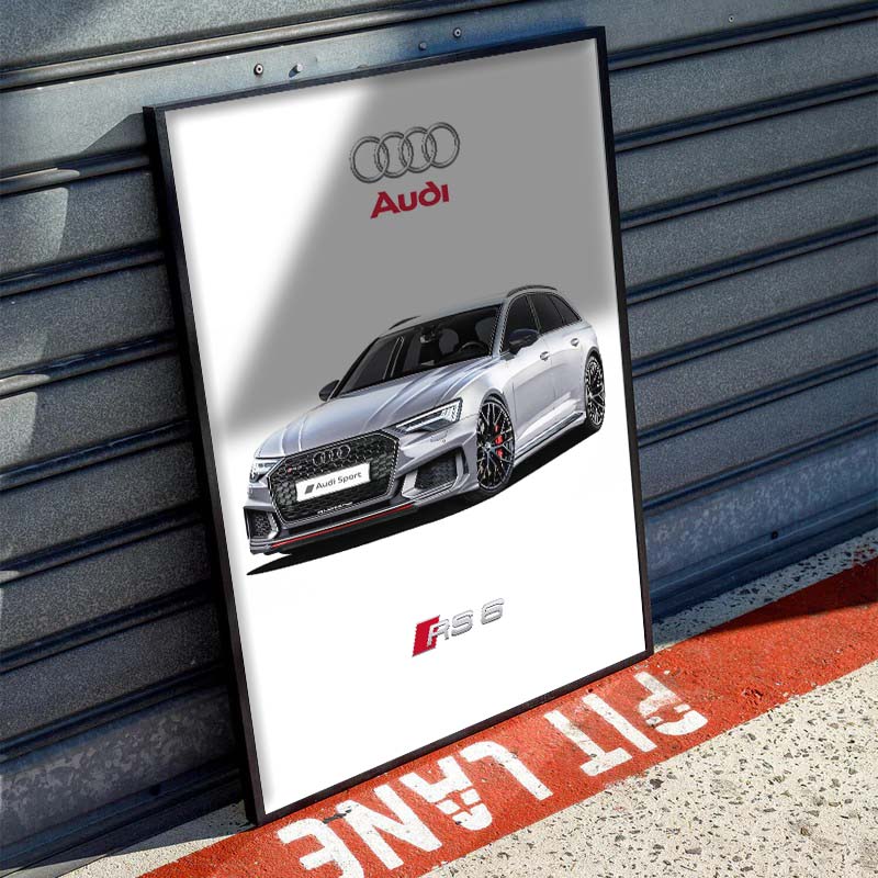 AUDI RS 6 Poster