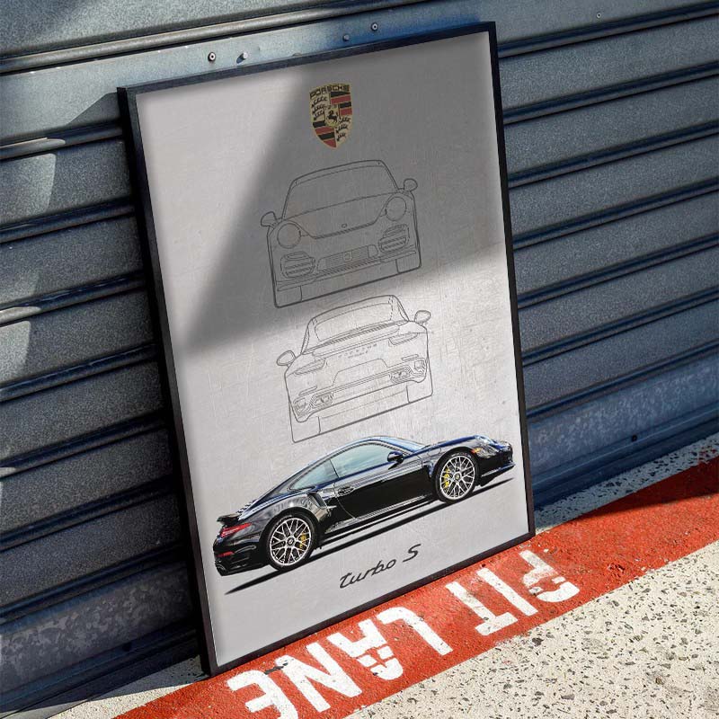 Porsche Turbo S Poster