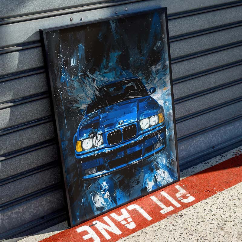 BMW M3 E36 Poster